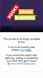 Mobile Screenshot of booksbringbusiness.com